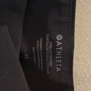 Athleta Black Stellar Trousers
